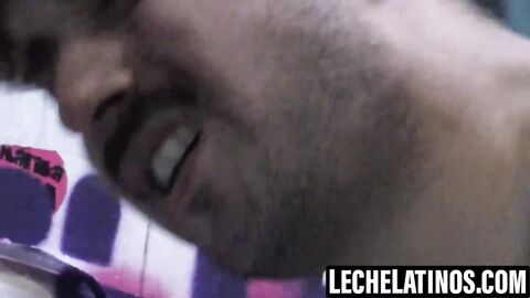 LecheLatinos.com - Adorable latinos Marcos and Ayun taste each other