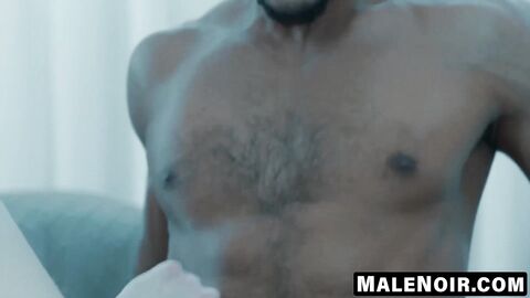 MaleNoir.com - My chiseled stepdad and I enjoy family time with anal