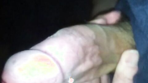 Fat Monster Cock Gets Jerked by a Twink in Bed