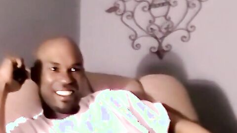 JoeSchmoeXXX.com - Cute ebony amateur blasting out a huge wave of spunk