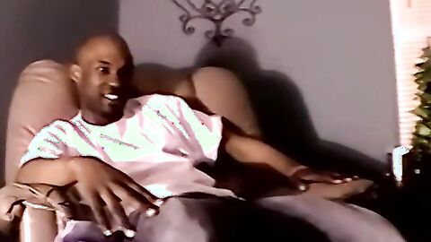 JoeSchmoeXXX.com - Cute ebony amateur blasting out a huge wave of spunk