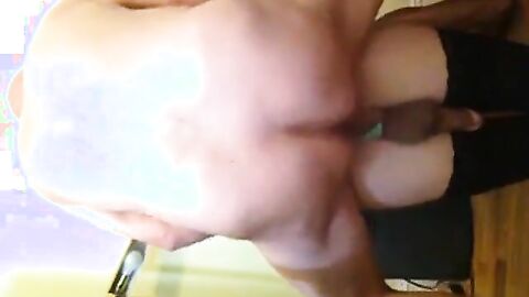 Big Cock Bareback Anal with Crossdresser