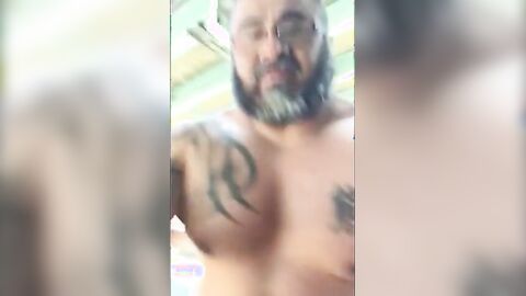 Master Feeds His Hungry Hubby in the Parking Lot