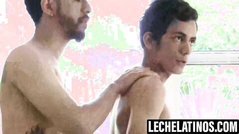 LecheLatinos.com - Gus and friends' horny game ends in a fuck fest