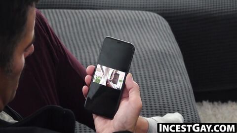 IncestGay.com - Mitch Cox strokes then throat fucks me wildly