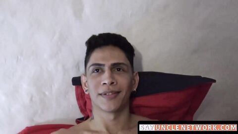SayUncleNetwork.com - Inked Latino jock's gay awakening after sucking friend's massiv