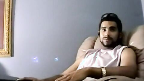 JoeSchmoeXXX.com - Ebony amateur makes his sweet cock spray spunk