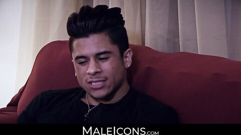 MaleIcons.com - Armond Rizzo's intense encounter with big cock mature Billy Santoro