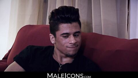 MaleIcons.com - Armond Rizzo's intense encounter with big cock mature Billy Santoro