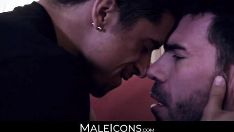 MaleIcons.com - Armond Rizzo's intense encounter with big cock mature Billy Santoro