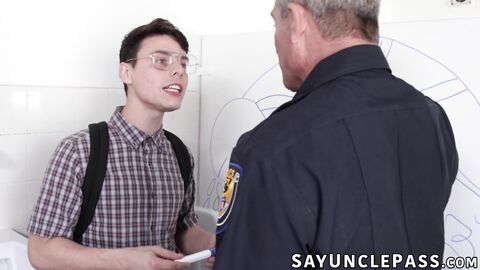 Matthew Fugata catches Asher Day and gives him hard and sex punishment