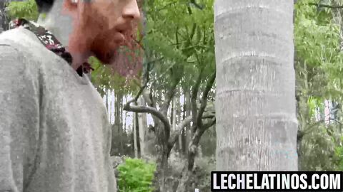 LecheLatinos.com - Felix and Duno's beach fuck satisfies their horniness