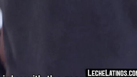 LecheLatinos.com - Latino guy's first dick tasting and gay awakening adventure
