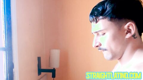 Pair of hotties Dragon Rojo and Argentino XXL work out their dicks