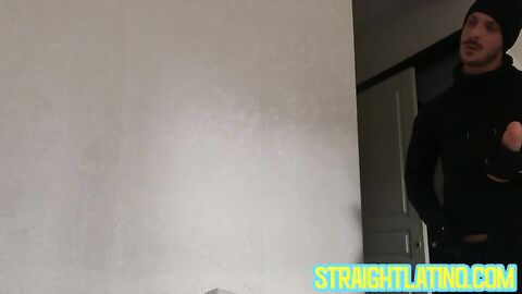 Samir Oneboy offers his tasty ass to intruder Latino Luke Ryder