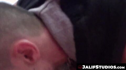 Paolo Berlin rams his huge wet dick into Fabien Footeux tight hole