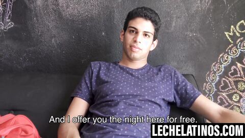 LecheLatinos.com - Kendro sucks lean Aquiles' boner passionately