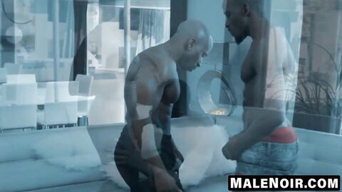 MaleNoir.com - Writer Max's throbbing pencil penetrates my deep ass