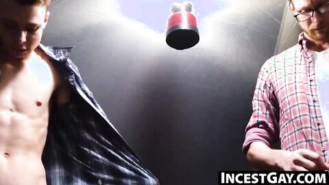 IncestGay.com - Austin Young enjoys a free rough ride on my erect dick