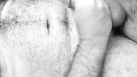 Muscular Bear John Gets Fucked at a Wild Pool Party