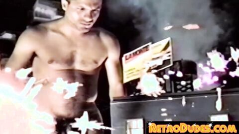 RetroDudes.com - Gorgeous retro gay rimmed before passionate dick sucking