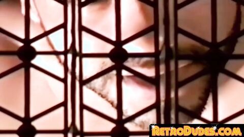 RetroDudes.com - Gorgeous retro gay rimmed before passionate dick sucking