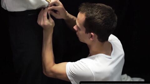 SayUncleNetwork.com - Kinky Mormon twink strokes cock till cumshot bareback doggystyl