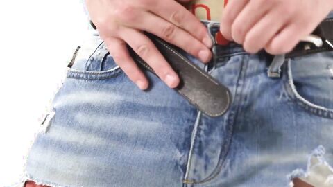 MaskXXX.com - Jock's slow naked strip and rough cock tugging solo act