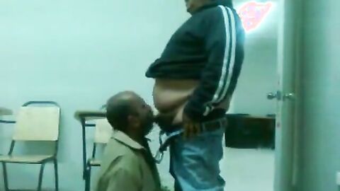 Fat Daddy Bear Sucks Chub