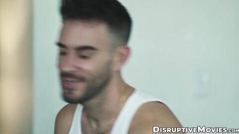 Hunk Liam Hunt rides Sumner Blayne muscular hard dick