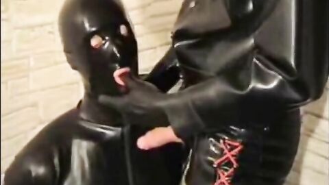 Rubber Blowjob Fun