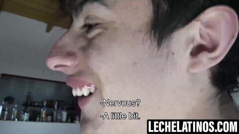 LecheLatinos.com - Twink buddies Remo and Santi suck to cumshot