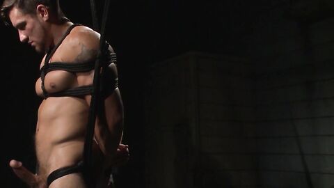 Meaty Jordan Boss mercilessly flogged before experiencing ASS ZAPPING