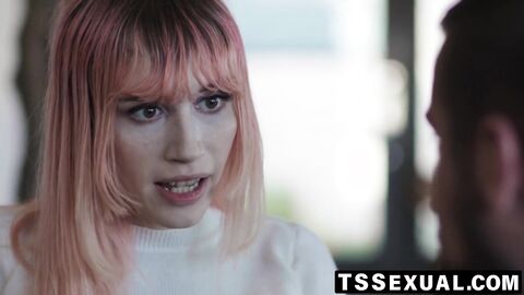 TSSexual.com - Stepdaughter Mimi Oh rides my swollen cock in style