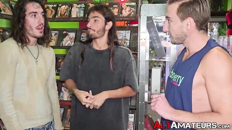 Mika Aydes sloppy wet threesome with The Dream Twins