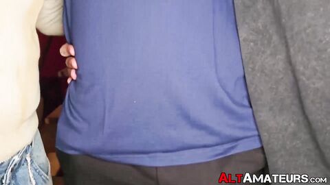 Mika Aydes sloppy wet threesome with The Dream Twins