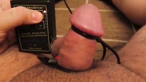 Thick Chub Blasts Off to Electro Cum Power!