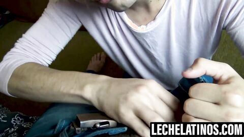 LecheLatinos.com - Cute Enrique anticipates my cum with a blowjob