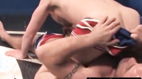 CentralFisting.com - Julien Arnaud's wet rimjob for Taurus