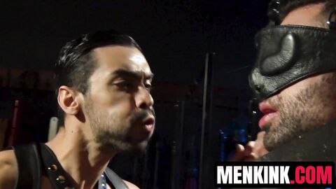 Muscled Arad Winwin dominates Lucas Leons hairy tight hole