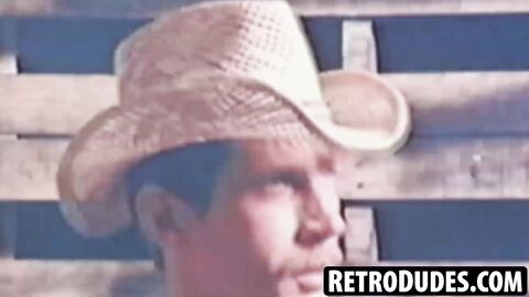 RetroDudes.com - Muscular retro hottie Rory gets fucked by mature dudes in an intense