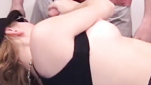 Beautiful teen amateur missionary hard banged in foursome