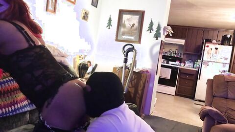 Older Dom Eats Ass and Face Fucks Crossdresser Claudia