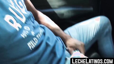 LecheLatinos.com - Latino's first anal experience with a man leaves him craving more