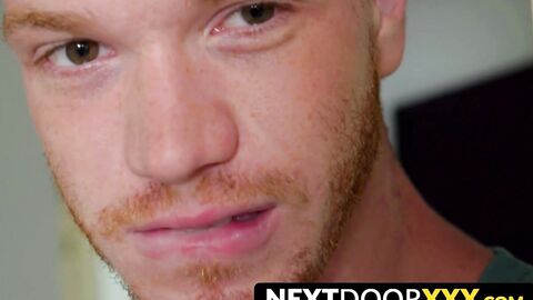 NextDoorXXX.com - Skinny youngsters Julian Bell and Greyson Lane in raw action