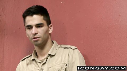 Stir crazy and horny Tommy overwhelms young jailbird Ludo