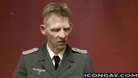 Horny captain Rob bangs his huge dick on Brandon tight hole