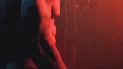 Hunk Rocky Vallarta devours Tony D'Angelos cock through a gloryhole