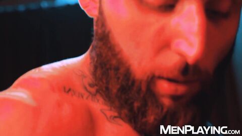 Hunk Rocky Vallarta devours Tony D'Angelos cock through a gloryhole