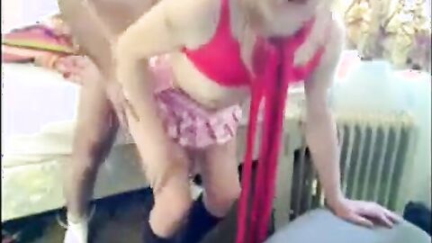 Daddy Barebacks Little Crossdresser Sissy